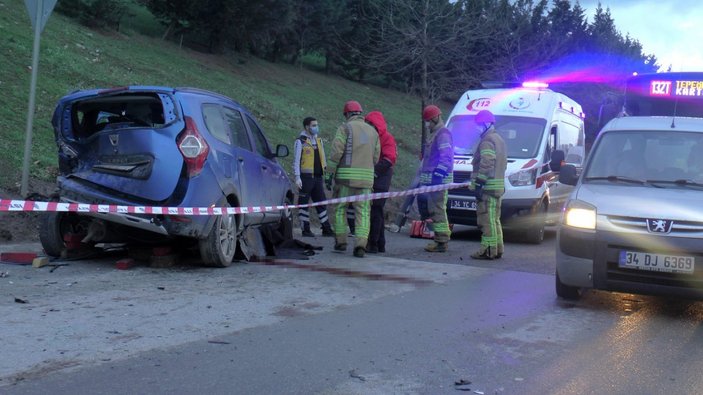 Pendik'te, aracını tamir etmek için durduran adam kazaya kurban gitti
