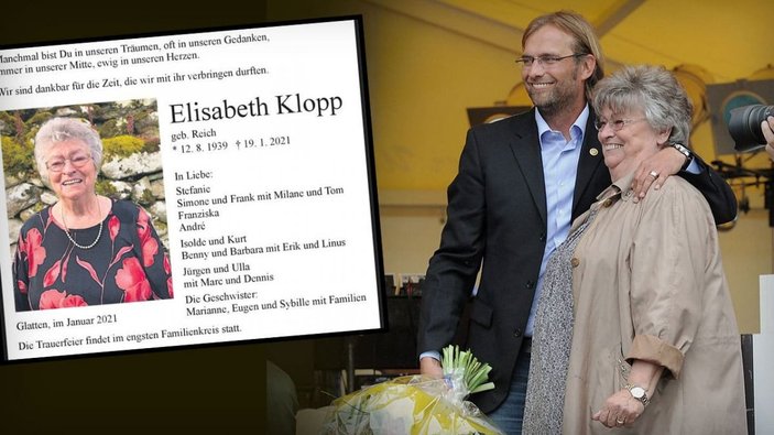 Jürgen Klopp'un annesi koronavirüs nedeniyle vefat etti