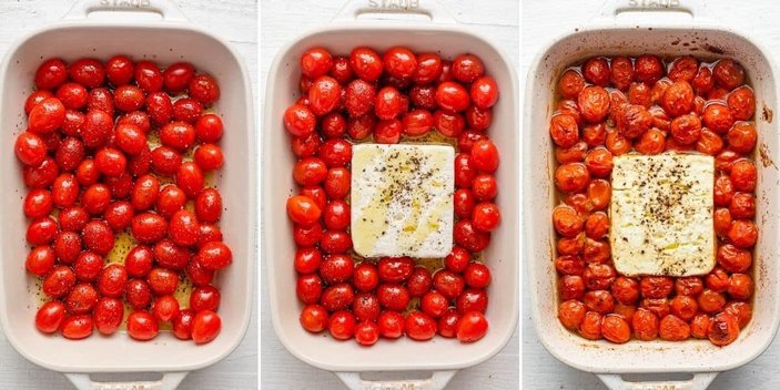 TikTok'un yeni trendi 'Feta Pasta' nedir, nasıl yapılır? TikTok fırında peynirli domatesli makarna tarifi..