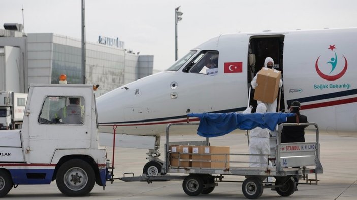 Türkiye'den gönderilen aşılar KKTC'ye ulaştı