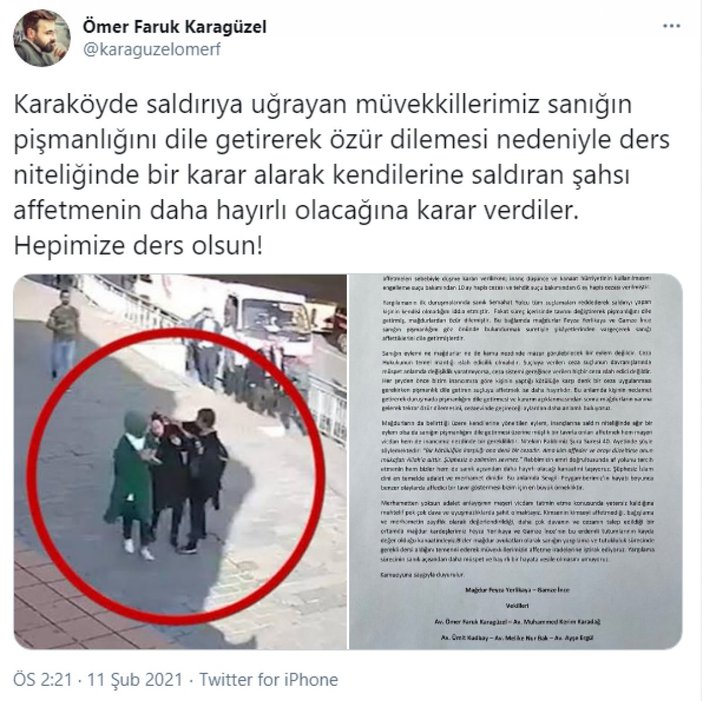 Karaköy'de başörtülü kadınlara saldırı davasında karar çıktı