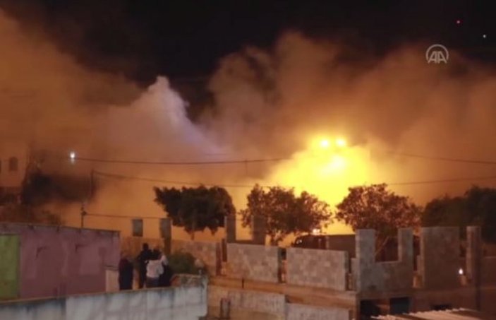 İsrail askerleri, tutuklu bir Filistinlinin Batı Şeria'daki evini havaya uçurdu