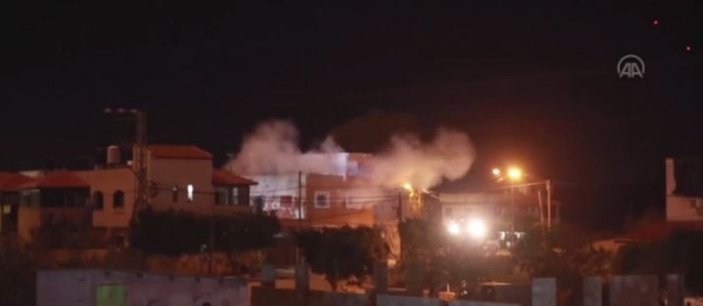 İsrail askerleri, tutuklu bir Filistinlinin Batı Şeria'daki evini havaya uçurdu