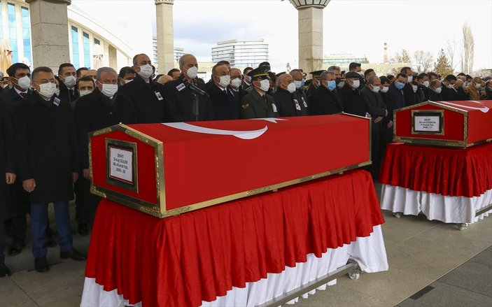 Gara şehitleri için cenaze töreni düzenlendi