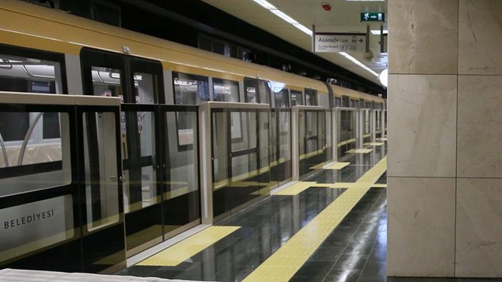 İBB’den hafta sonu metro seferlerine kısıtlama