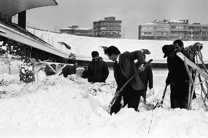 Fotoğraflarla 1987'nin İstanbul kışı