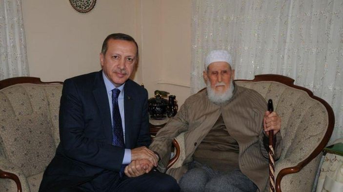 Cumhurbaşkanı Erdoğan, Hafız Abdullah Nazırlı'nın cenaze törenine katıldı