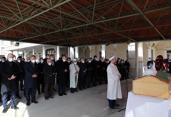 a Cumhurbaşkanı Erdoğan, Hafız Abdullah Nazırlı'nın cenaze törenine katıldı