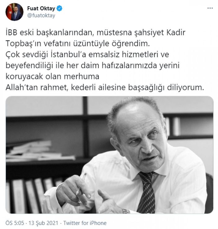 Fahrettin Koca: Fedakar Kadir ağabeyimiz Hakk'a yürüdü