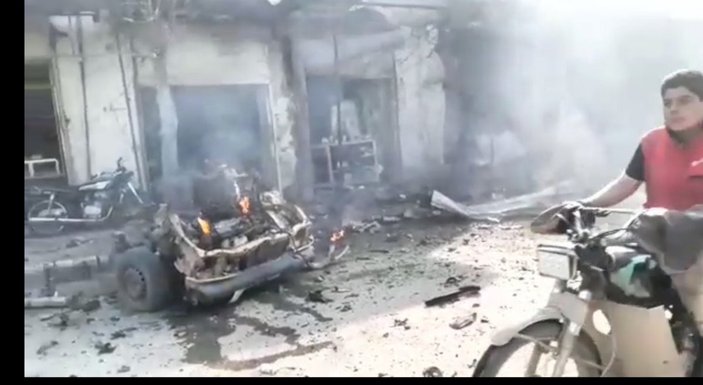 Çobanbey’de bomba yüklü araçla terör saldırısı: 1 ölü, 12 yaralı