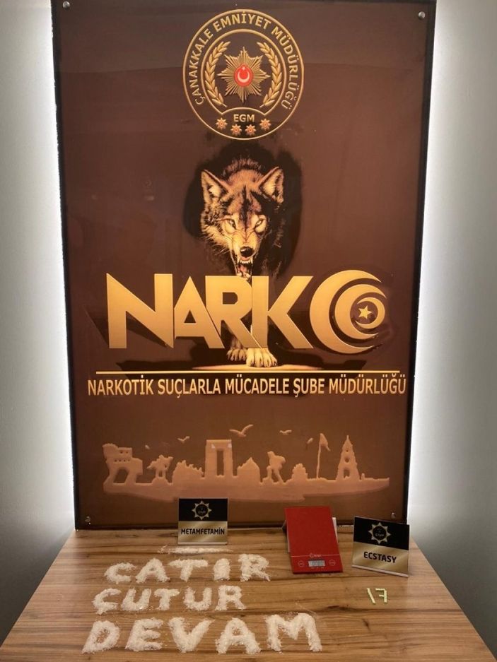 i Çanakkale’de uyuşturucu operasyonu:1 gözaltı