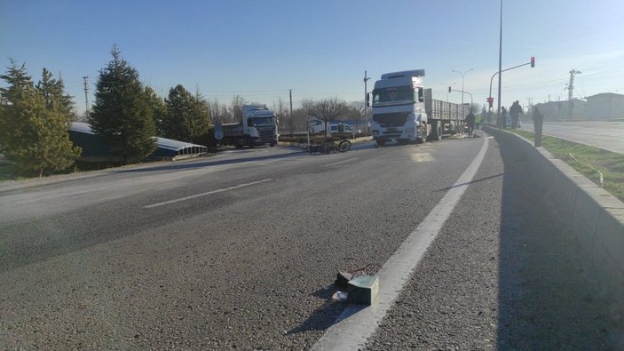 Konya’da işe giderken kazada hayatını kaybetti