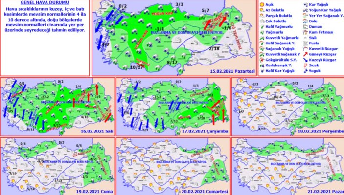 Kar yağışı kaç gün sürecek, ne zamana kadar devam edecek?