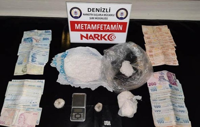 Denizli'de uyuşturucu operasyonunda 9 tutuklama