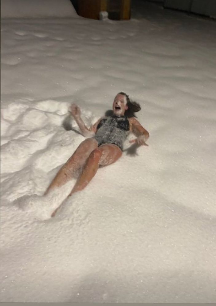 Nursel Ergin, mayoyla kara atladı