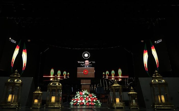 a Cumhurbaşkanı Erdoğan, Türkçe'nin önemine vurgu yaptı