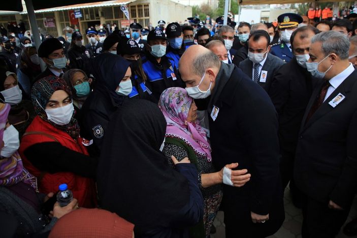 Süleyman Soylu şehit annesiyle arasında geçen diyaloğu anlattı