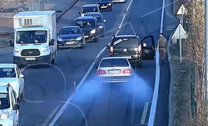 MOBESE kameralarına yansıyan kazalar