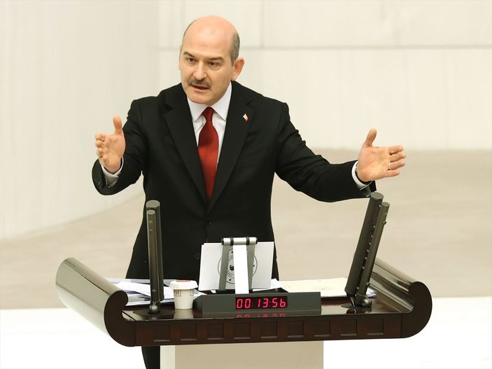 a Süleyman Soylu'dan Meclis'te Gara bilgilendirmesi