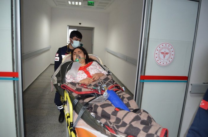 Aksaray’da soba gazı nedeniyle 17 kişi, hastanelik oldu