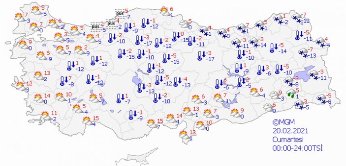 İstanbul'da kar, etkisini göstermeye devam ediyor