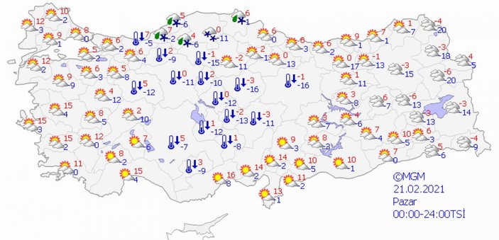 İstanbul'da kar, etkisini göstermeye devam ediyor