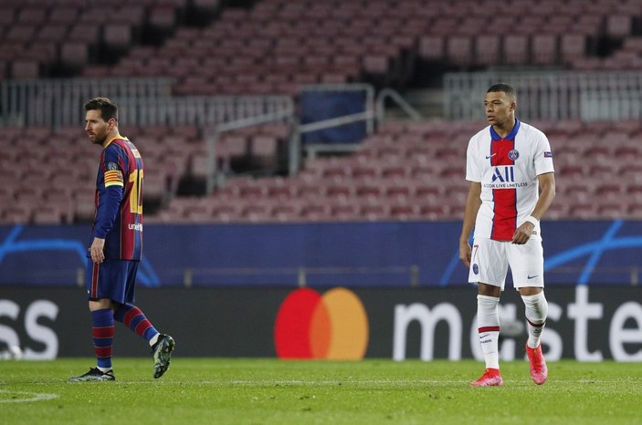 PSG deplasmanda Barça'yı 4 - 1 mağlup etti