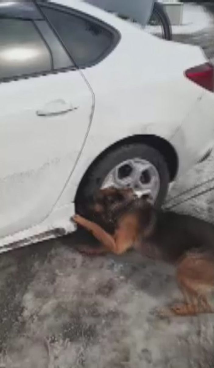 d Konya'da otomobilin çamurluğuna gizlenmiş eroin bulundu