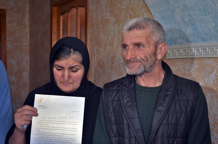 Hulusi Akar, Azerbaycanlı şehit subayın ailesine mektup gönderdi