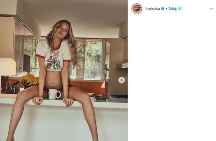 Elsa Hosk doğumu anlattı