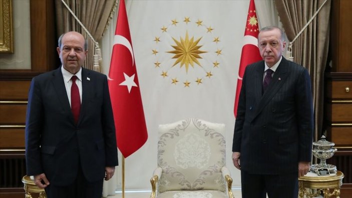 Cumhurbaşkanı Erdoğan, KKTC Cumhurbaşkanı Tatar'la telefon görüşmesi gerçekleştirdi