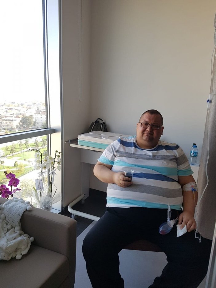 Bursa'da mide ameliyatı olduktan sonra 60 kilo verdi