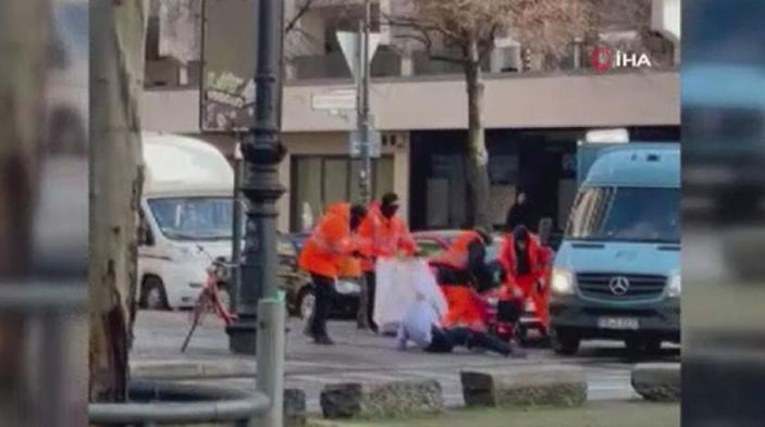 i Almanya'da maskeli soygun