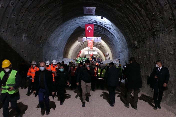 Karadeniz'i İç Anadolu'ya bağlayacak 'Kırkdilim Tüneli'nde ışık göründü