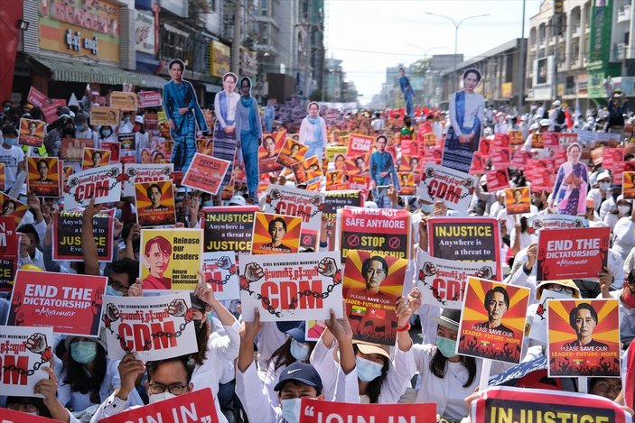 Guterres'ten Myanmar'daki cuntaya çağrı: Halkın iradesine saygı gösterin