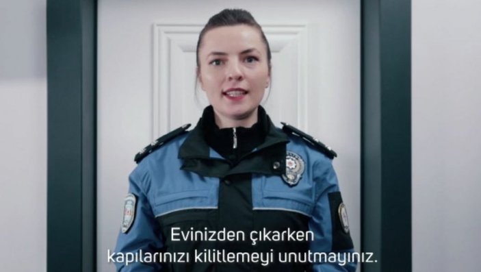 Samsun polisi hırsızlık olaylarına karşı kamu spotu hazırladı