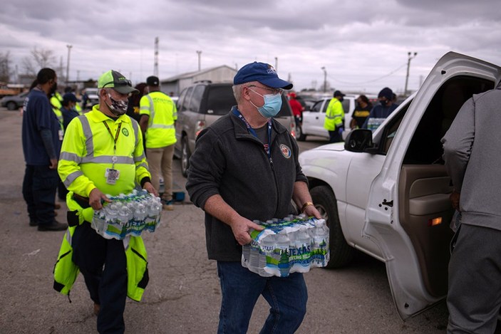 Teksas'ta su krizi devam ediyor