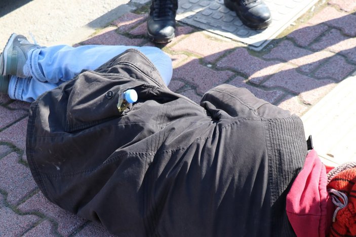 Zonguldak'ta alkollü şahıs, ekipleri harekete geçirdi
