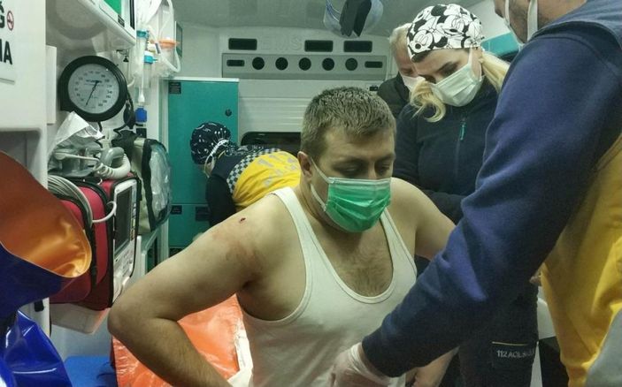 Samsun'da 5 lira için bıçaklı saldırı