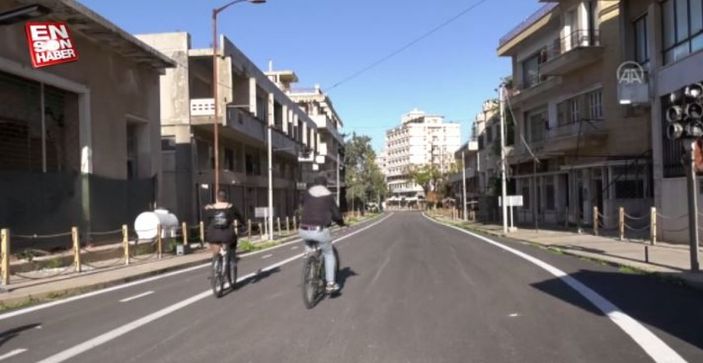 Maraş, kısıtlamaların ardından yeniden ziyaretçilerin ilgi odağı oldu