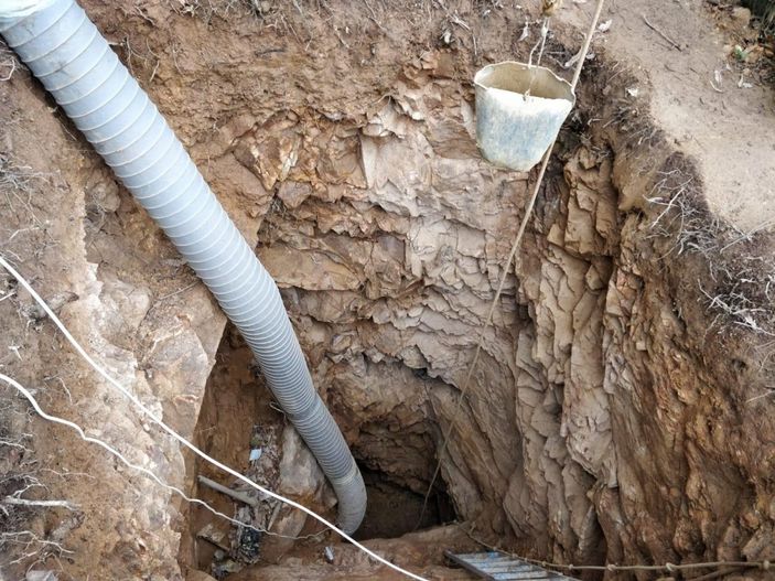 i Sarıyer'de defineciler 15 metre derinlikte yakalandılar