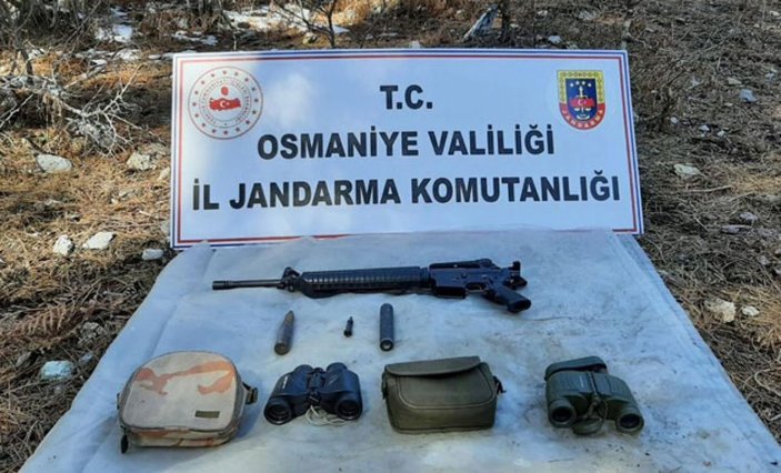 Amanoslarda PKK'ya ait sığınak ele geçirildi