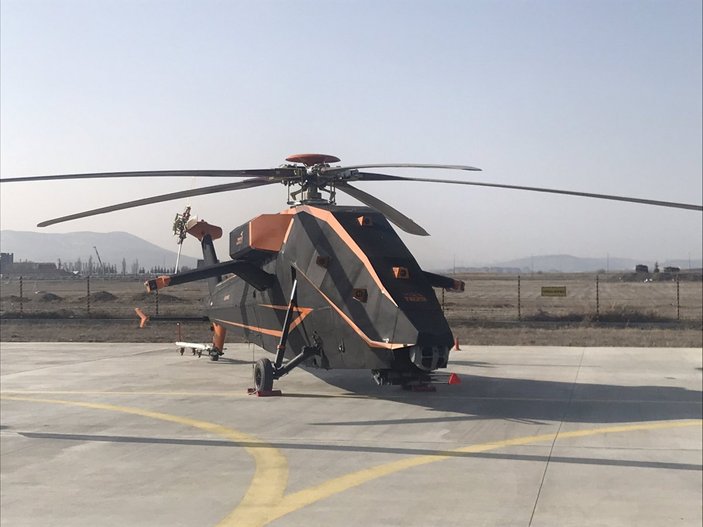 İnsansız helikopterimiz T629 ilk kez görücüye çıktı