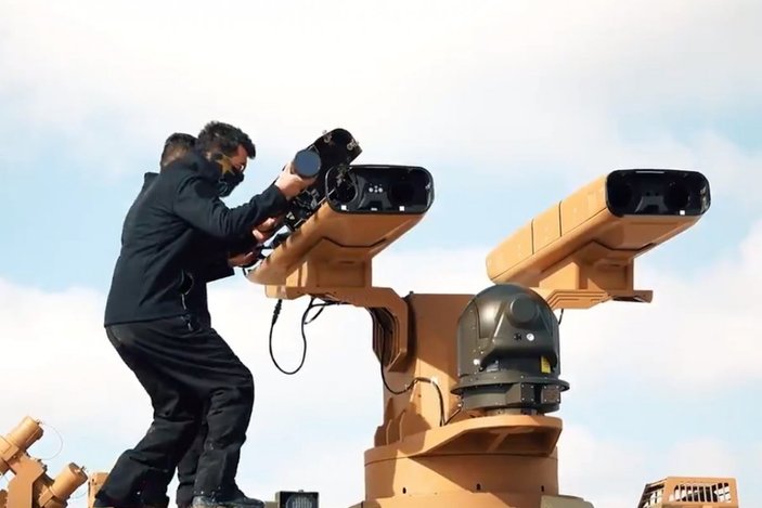 Yerli hava savunma sistemi SUNGUR'dan müjde