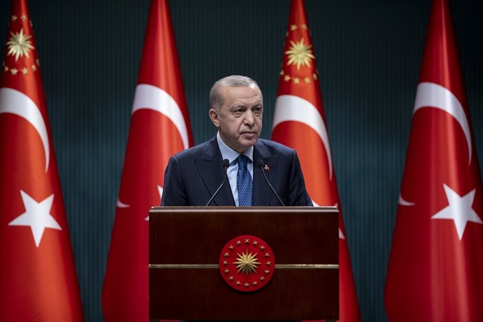 Cumhurbaşkanı Erdoğan: Hafta sonu kısıtlaması yüksek ve çok yüksek illerde devam edecek