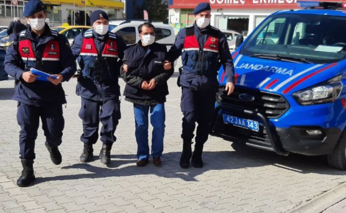 Konya'da iş arkadaşlarının parasını çalan şahsa gözaltı