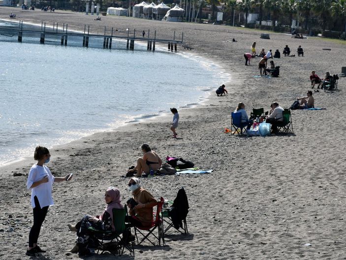 Marmaris'e bahar erken geldi