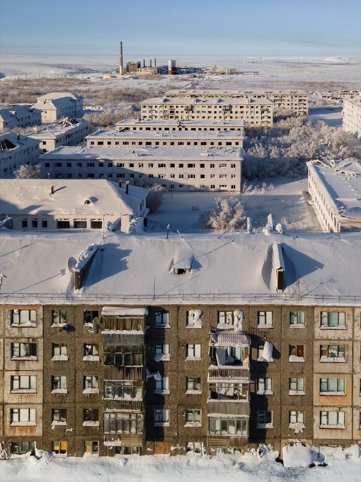 Buz ve karın esir aldığı kent: Vorkuta