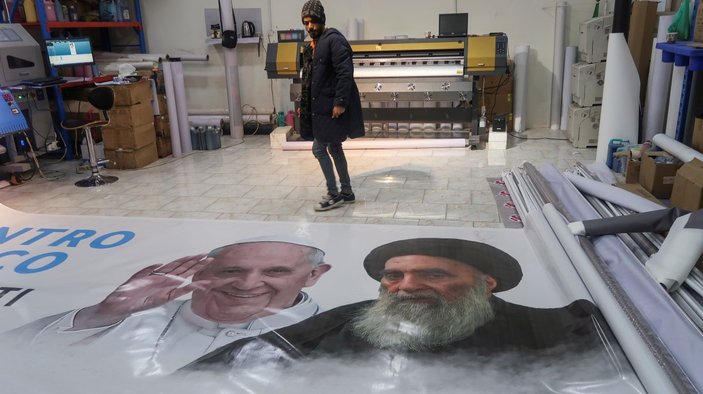Tarihte ilk kez bir Papa, Irak'a gidecek