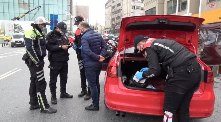 İstanbul'da uygulamada şaşkına çeviren 'çakar' savunması